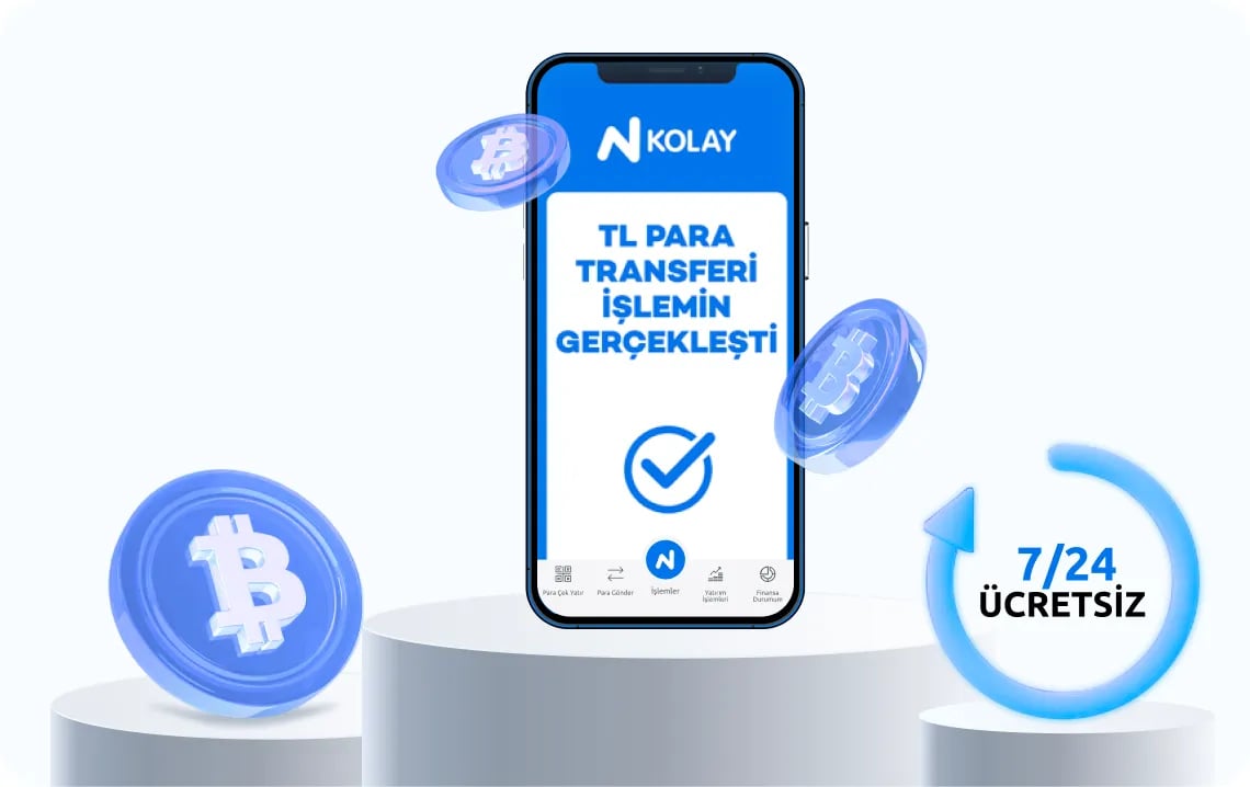 Ödeme İste N Kolay'da dijital bankacılık görseli