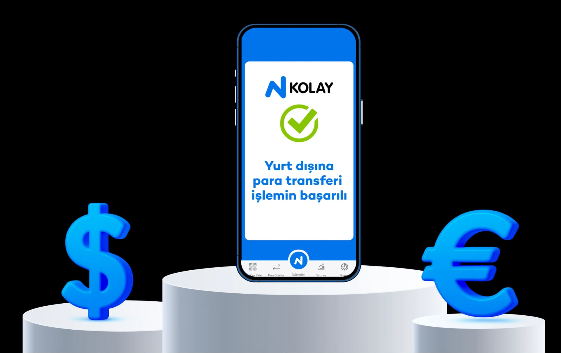 Yurt Dışına Döviz Transferi telefon görseli